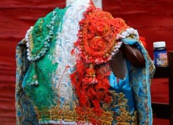 Miriam Cabas lleva a México en su vestido de torear
