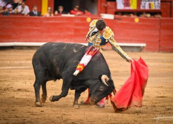 Tomás Rufo acaricia el triunfo en Acho y David de Miranda se impone al peligro tras una dura voltereta