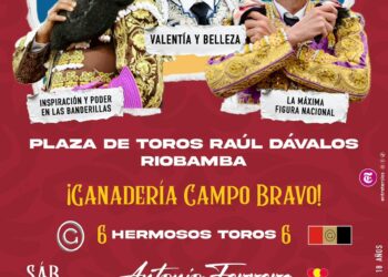 Riobamba vive este sábado la corrida de toros “Señor del Buen Suceso”